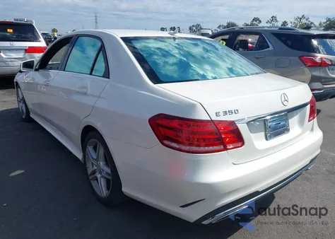 2014 Mercedes-Benz E 350 z USA, uszkodzony, nr VIN WDDHF5KB2EA805907